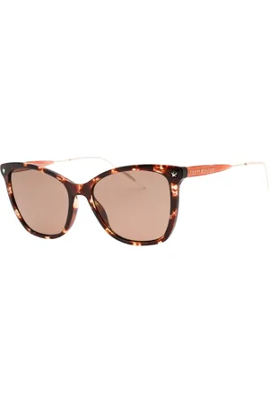 Tommy Hilfiger Femme, Accessoires, Brun, Taille: ONE Size Lunettes de soleil à protection UV à gradient pour femmes