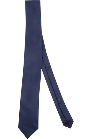 Errico Formicola Homme, Accessoires, Bleu, Taille: ONE Size Élégante Cravate en Soie
