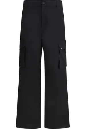 Daily paper Homme, Pantalons, Noir, Taille: S Pantalon Cargo avec Poches Multiples