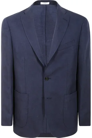 Boglioli Homme, Vestes, Bleu, Taille: 2XL Veste Premium, Coupe Impeccable