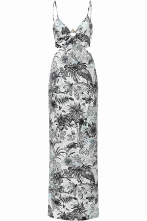 Roberto Cavalli Femme, Robes, Bleu, Taille: 36 FR Robes