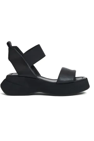 Elena Iachi Femme, Chaussures, Noir, Taille: 40 EU Chaussures compensées noires pour femmes