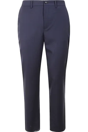 BARENA Homme, Pantalons, Bleu, Taille: L Pantalon léger en laine tropicale