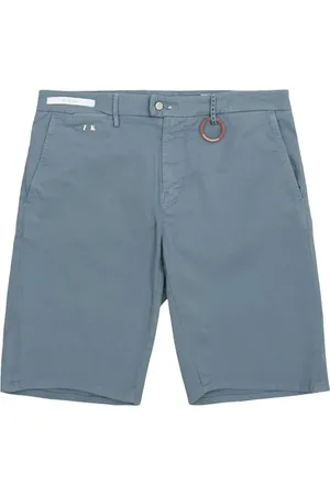 sartoria tramarossa Homme, Shorts, Bleu, Taille: W31 Shorts en Lin Bleu Clair