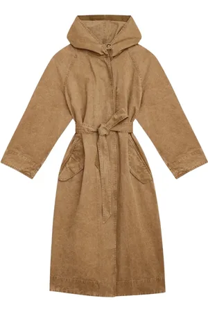 Isabel Marant Femme, Manteaux, , Taille: 36 FR Manteau en Coton Bronze Clair