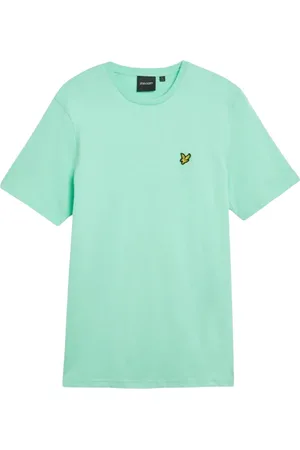 Lyle & Scott Homme, Tops, Vert, Taille: M T-shirt imprimé vert