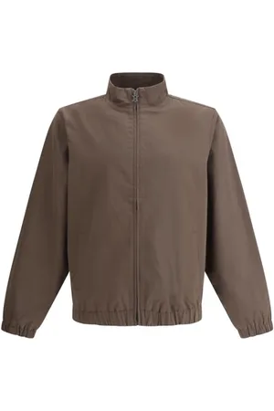 Daily paper Homme, Vestes, Brun, Taille: S Veste en Coton Élégante avec Fermeture Éclair