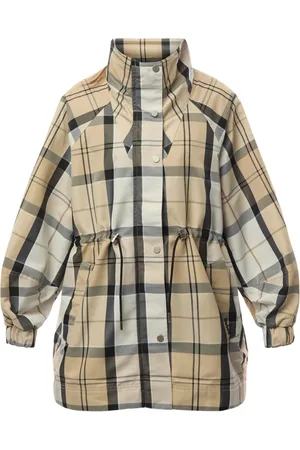 Barbour Femme, Vestes, , Taille: 36 FR Veste imperméable à carreaux