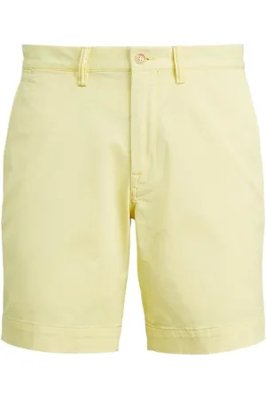 Ralph Lauren Homme, Shorts, Jaune, Taille: W36 Shorts Chino jaunes avec coupe stretch