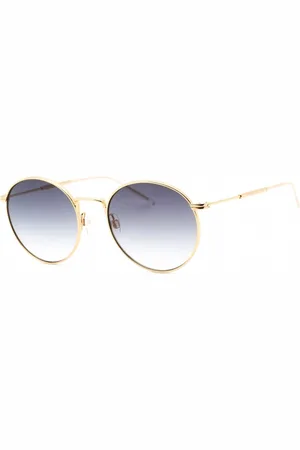 Tommy Hilfiger Homme, Accessoires, Jaune, Taille: ONE Size Lunettes de Soleil Élégantes avec Verres Dégradés et Monture en Métal