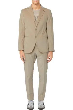 At.p.Co Homme, Costumes, , Taille: 2XL Costume en Coton avec Col Classique