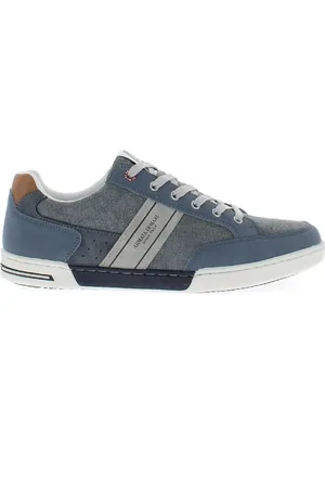 ARMATA DI MARE Homme, Chaussures, Bleu, Taille: 44 EU Baskets de Sport en Toile Bleue
