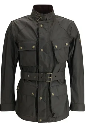 Belstaff Homme, Vestes, Noir, Taille: S Veste imperméable Trailmaster