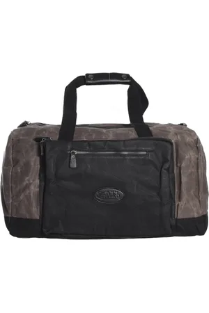 Von Dutch Homme, Sacs, Gris, Taille: ONE Size Sac Fourre-Tout en Coton Huilé Multicolore