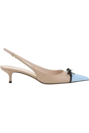 VALENTINO GARAVANI Femme, Chaussures, Multicolore, Taille: 40 EU VLogo Bow Slingback Escarpins Elegance