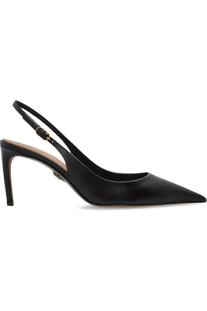Dolce & Gabbana Femme, Chaussures, Noir, Taille: 36 EU Talons en cuir