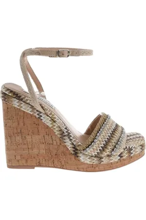 Steve Madden Femme, Chaussures, Multicolore, Taille: 39 EU Sandales Multicolores Élégantes