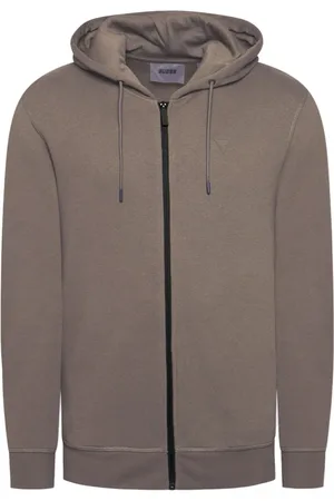 Guess Femme, Sweatshirts et sweats à capuche, , Taille: 38 FR Sweat à capuche zippé