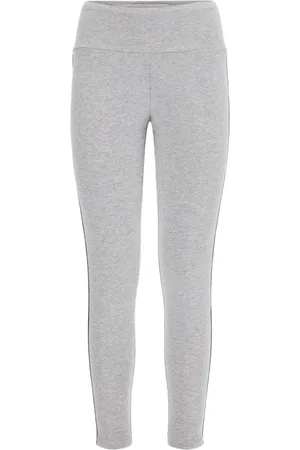 Guess Femme, Pantalons, Gris, Taille: 36 FR Leggings de sport avec logo imprimé en 3D