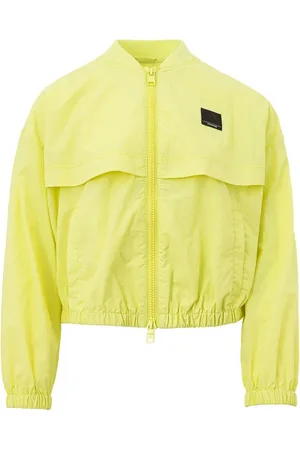 Armani Exchange Femme, Vestes, Jaune, Taille: 38 FR Veste et Manteau en polyamide jaune
