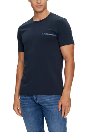 Emporio Armani Homme, Tops, Multicolore, Taille: M Lot de 2 T-shirts en coton stretch