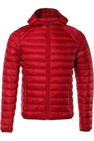 Jott Homme, Vestes, Rouge, Taille: S Doudoune Légère à Capuche