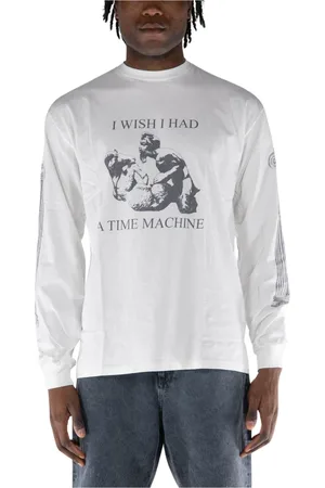 ARIES Homme, Tops, Blanc, Taille: XL Maillot Time Machine