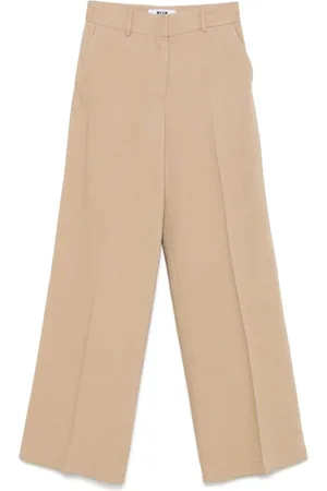 Msgm Femme, Pantalons, , Taille: 36 FR Pantalon avec Poches et Passants pour Ceinture