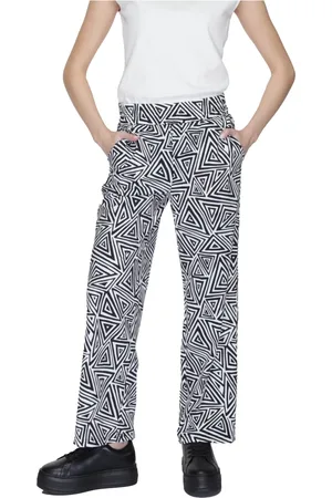 Street one Femme, Pantalons, Noir, Taille: 40 FR Pantalon Large Collection Printemps/Été