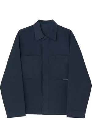 MARSÈLL Homme, Vestes, Bleu, Taille: M Veste de Travail Bleu Foncé