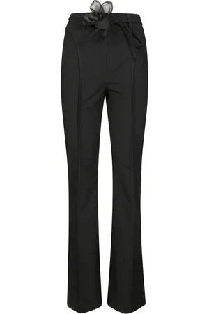 ROTATE Femme, Pantalons, Noir, Taille: 36 FR Pantalon Taille Haute Rose