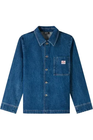 A.P.C. Homme, Vestes, Bleu, Taille: M Ralph Denim Vest