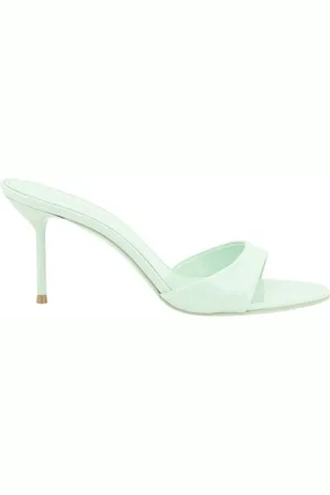 PARIS TEXAS Femme, Chaussures, Vert, Taille: 36 1/2 EU Lidia Sandales à Talon Aiguille en Cuir Verni
