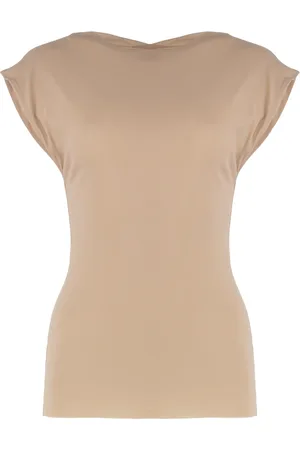 Serafini Femme, Tops, , Taille: 40 FR Top Cady avec Bord Brut