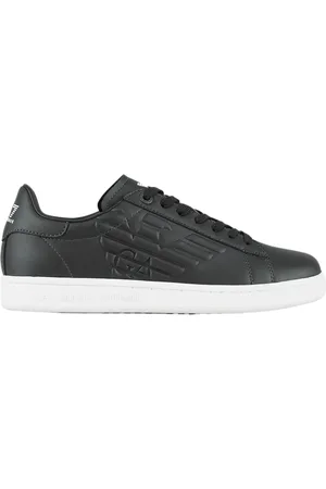 EA7 Homme, Chaussures, Noir, Taille: 40 EU Chaussures Plates