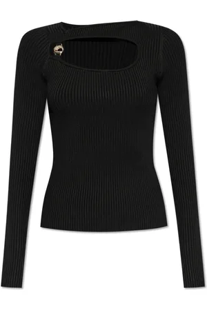COPERNI Femme, Tops, Noir, Taille: 42 FR Haut découpé