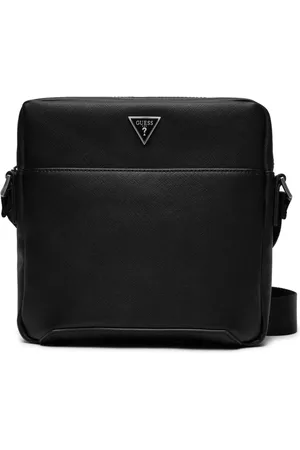Guess Homme, Sacs, Noir, Taille: ONE Size Sac bandoulière modèle Torino
