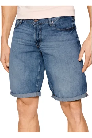 Guess Homme, Shorts, Bleu, Taille: W29 Short en jean bleu