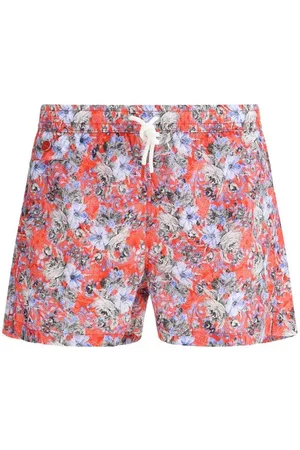 Kiton Homme, Maillots de bain, Multicolore, Taille: M Shorts de Bain à Imprimé Paisley