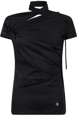 COPERNI Femme, Tops, Noir, Taille: 42 FR T-shirt noir avec découpes