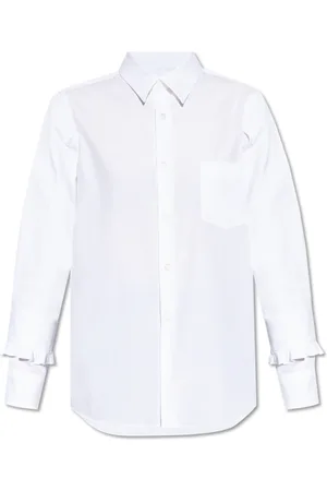 Comme des Garçons Femme, Blouses et Chemises, Blanc, Taille: 40 FR Chemise avec poche