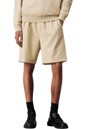 Calvin Klein Homme, Shorts, , Taille: L Shorts en coton - Les Beiges