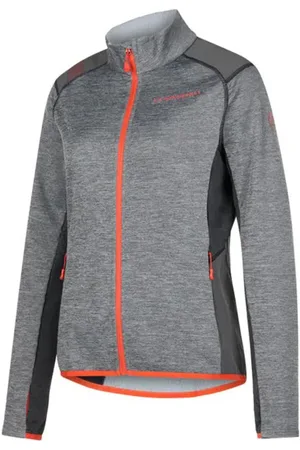 La Sportiva Femme, Sweatshirts et sweats à capuche, Gris, Taille: 40 FR Zip-throughs