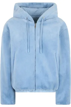 Moose Knuckles Femme, Vestes, Bleu, Taille: 40 FR Veste réversible en duvet avec capuche