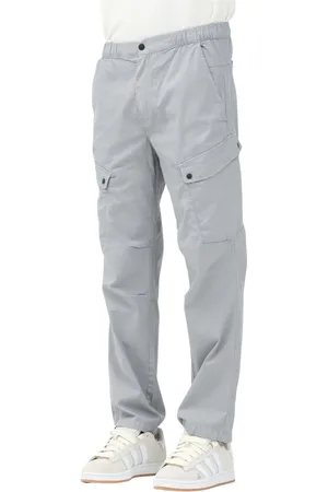 Napapijri Homme, Pantalons, Gris, Taille: L Pantalon Cargo Gris