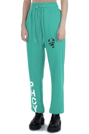 PHARMACY INDUSTRY Femme, Pantalons, Vert, Taille: 38 FR Jean en Coton Vert
