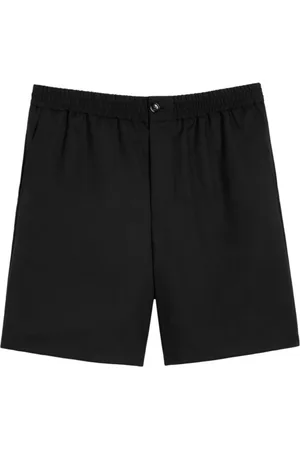 Ami Homme, Shorts, Noir, Taille: L - Bermuda en coton à revers