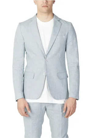 Antony Morato Homme, Vestes, Gris, Taille: 2XL Blazer Marl Vert pour Homme