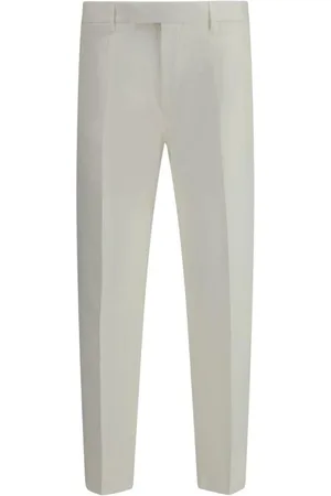 Ermenegildo Zegna Homme, Pantalons, , Taille: L Pantalon Chino Élégant avec Fermeture Éclair