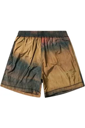 ARIES Homme, Shorts, Multicolore, Taille: M Coupe-vent Court en Dégradé de Couleurs